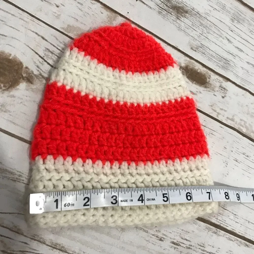 Kids Vintage Crochet‎ Winter Hat Boys Girls Toddler